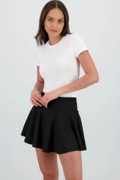 Shasa Short Sleeve Round Neck Bodysuit