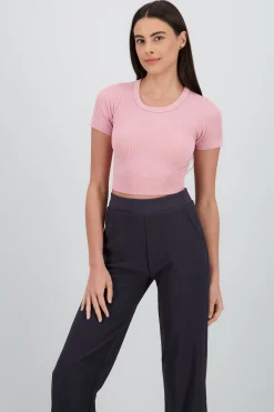 Shasa Short Sleeve Round Neck Top