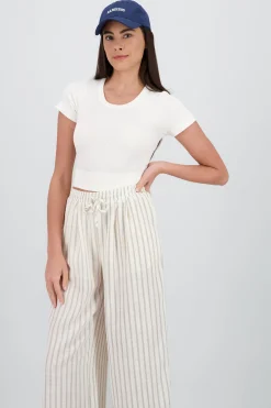 Shasa Short Sleeve Round Neck Top
