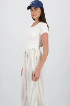 Shasa Short Sleeve Round Neck Top