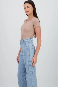 Shasa Short Sleeve Round Neck Top