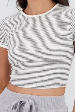 Shasa Short Sleeve Round Neck Top
