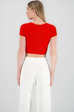Shasa Short Sleeve Seamless Top