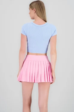 Shasa Short Sleeve Seamless Top