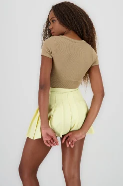 Shasa Short Sleeve Seamless Top