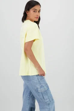 Shasa Short Sleeve T Shirt with Vitamin Print