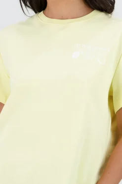 Shasa Short Sleeve T Shirt with Vitamin Print