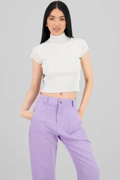 Shasa Short Sleeve Thick Knit Top