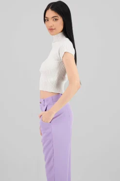 Shasa Short Sleeve Thick Knit Top