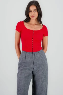 Shasa Short Sleeve Top