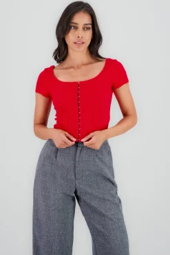 Shasa Short Sleeve Top