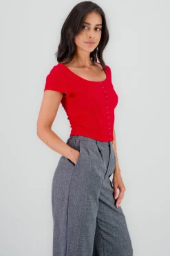 Shasa Short Sleeve Top