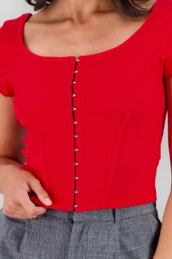 Shasa Short Sleeve Top