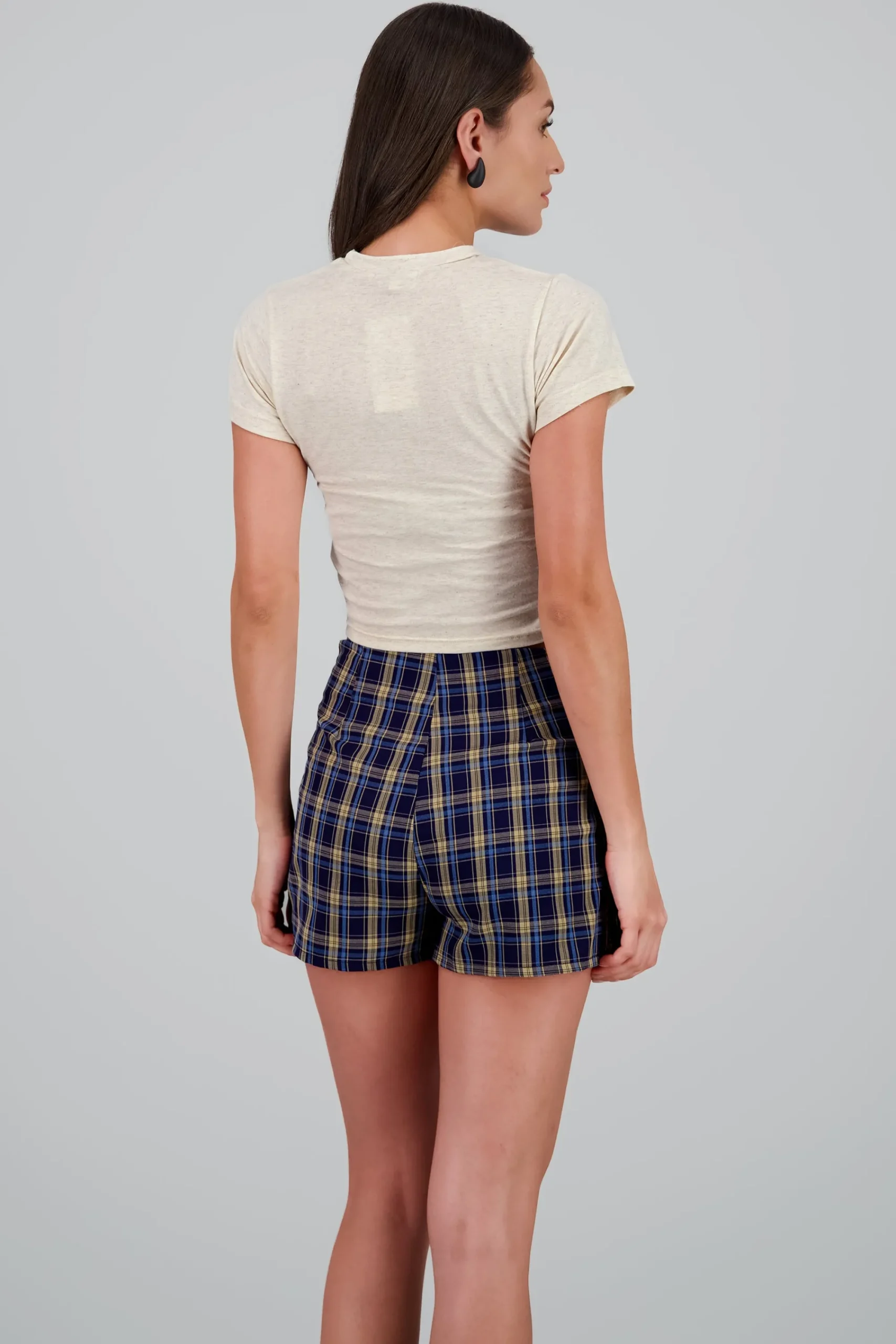 Shasa Short Sleeve Top with Round Neck