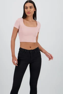 Shasa Short Square Neck Top
