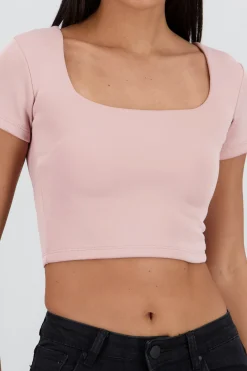 Shasa Short Square Neck Top