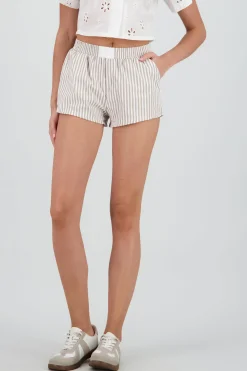 Shasa Short Striped Shorts