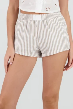Shasa Short Striped Shorts