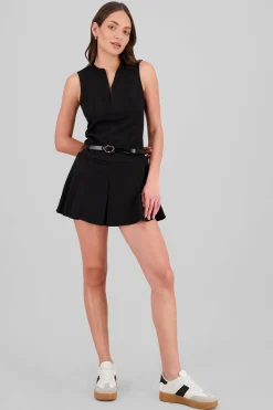 Shasa Short V Neck Dress