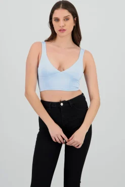 Shasa Short V Neck Top