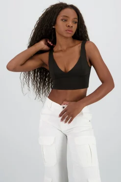 Shasa Short V Neck Top