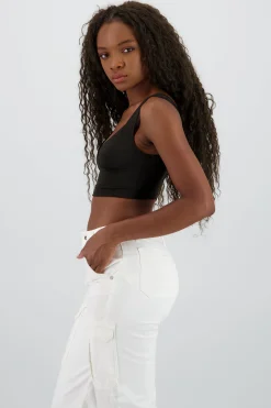 Shasa Short V Neck Top