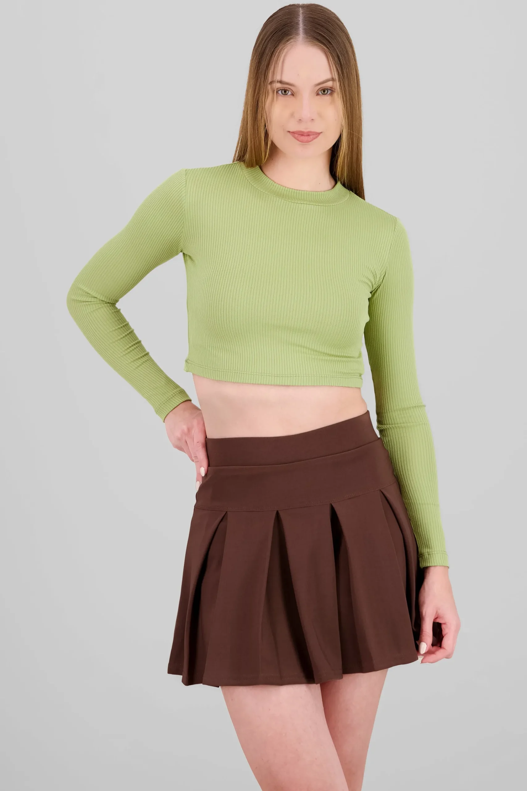 Shasa Side Buckle Skort