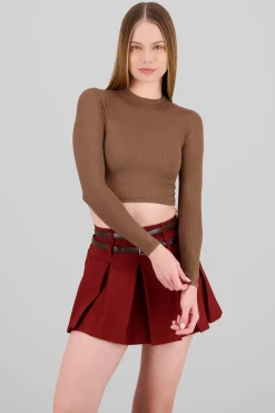 Shasa Side Buckle Skort