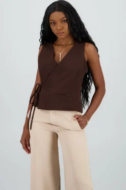 Shasa Side Tie Vest