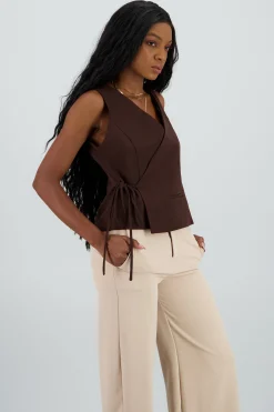 Shasa Side Tie Vest