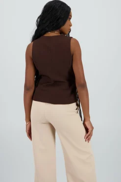 Shasa Side Tie Vest