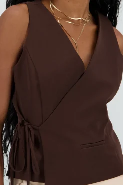 Shasa Side Tie Vest