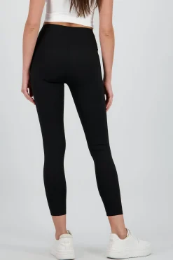 Shasa Skinny Leggings with Crossed Waistband