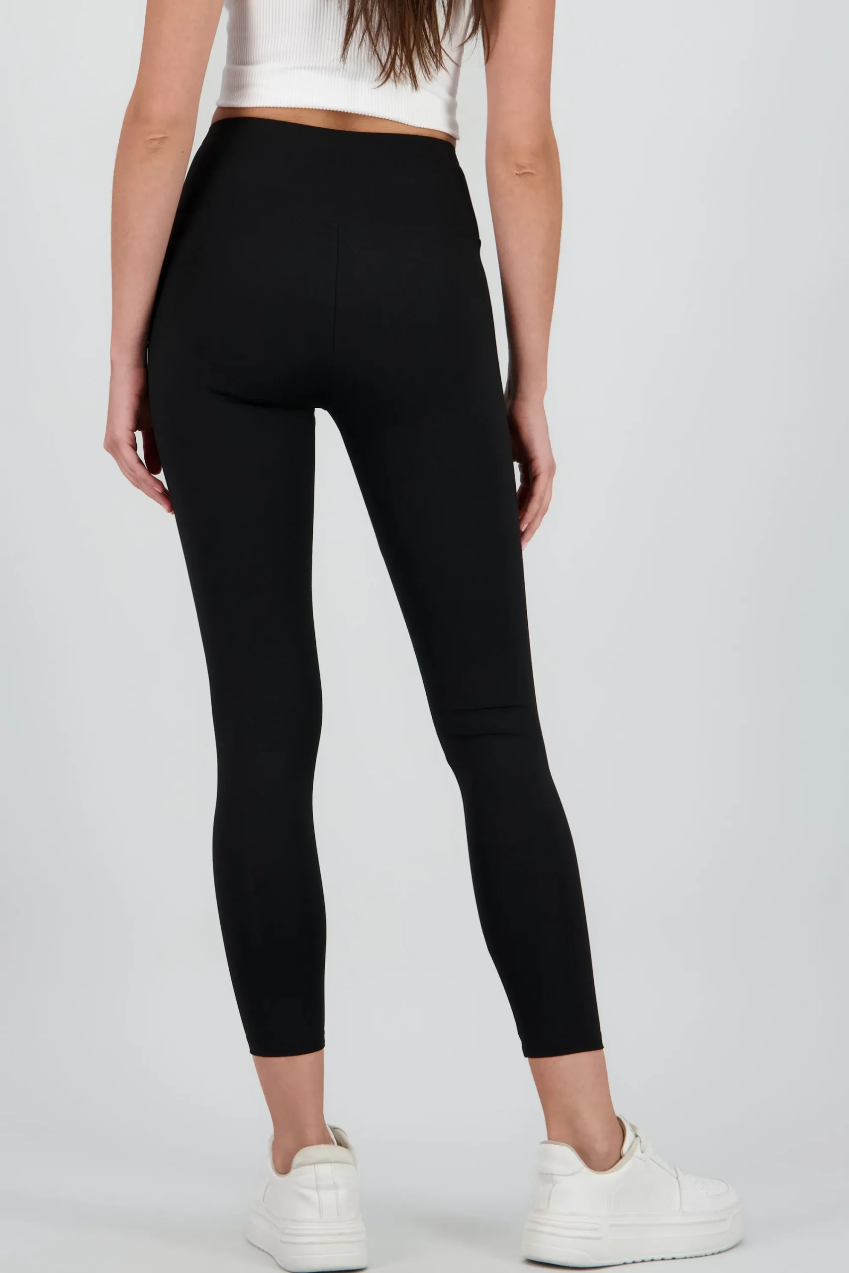 Shasa Skinny Leggings with Crossed Waistband