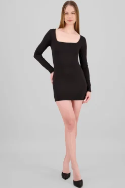 Shasa Sleek Soft Touch Bodycon Dress
