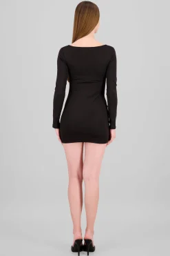 Shasa Sleek Soft Touch Bodycon Dress