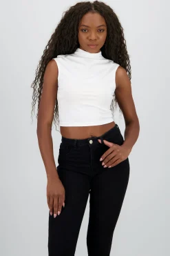 Shasa Sleeve Top with Collar Detail