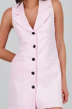 Shasa Sleeveless Blazer Dress