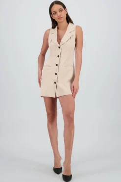 Shasa Sleeveless Blazer Dress
