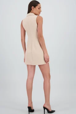 Shasa Sleeveless Blazer Dress
