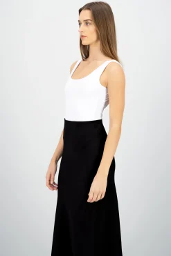 Shasa Sleeveless Bodysuit with Open Back
