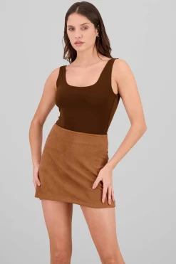 Shasa Sleeveless Bodysuit with Open Back
