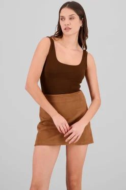 Shasa Sleeveless Bodysuit with Open Back
