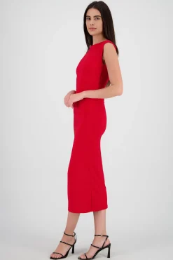 Shasa Sleeveless Draped Dress