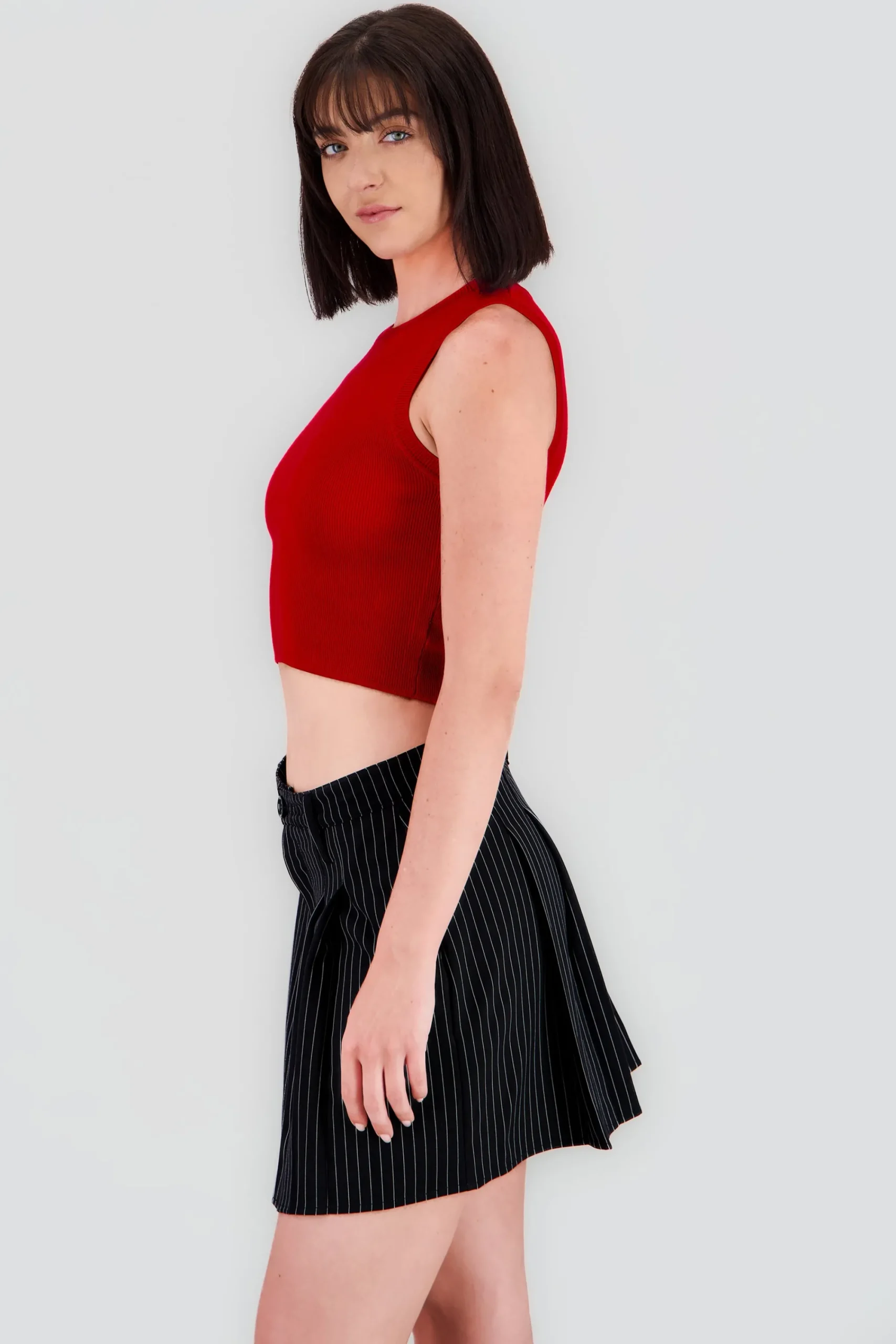 Shasa Sleeveless Knit Top