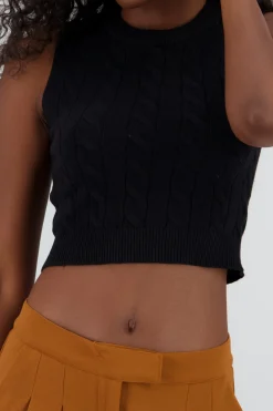 Shasa Sleeveless Knit Top