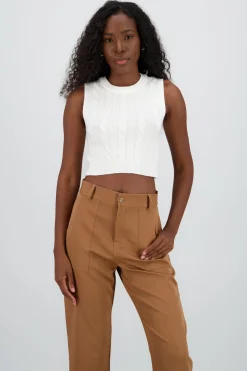 Shasa Sleeveless Knit Top