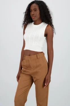 Shasa Sleeveless Knit Top