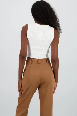 Shasa Sleeveless Knit Top