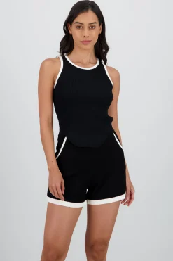 Shasa Sleeveless Knit Top